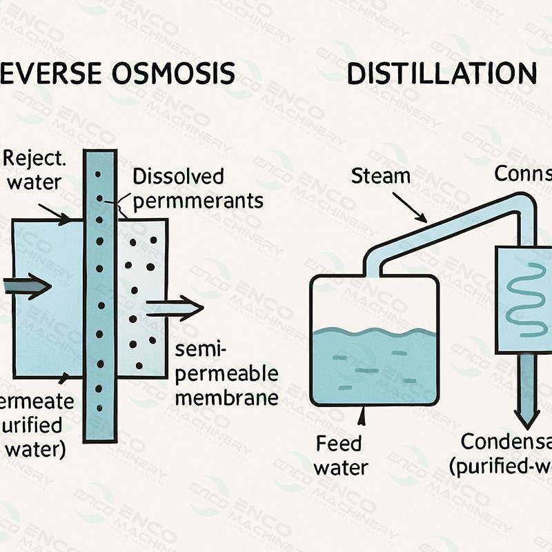 ENCO reverse osmosis vs distilled water ENCO reverse osmosis vs distilled water